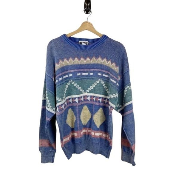 UNIONBAY Other - Vintage Union Bay Aztec Pullover Sweater in a size L
